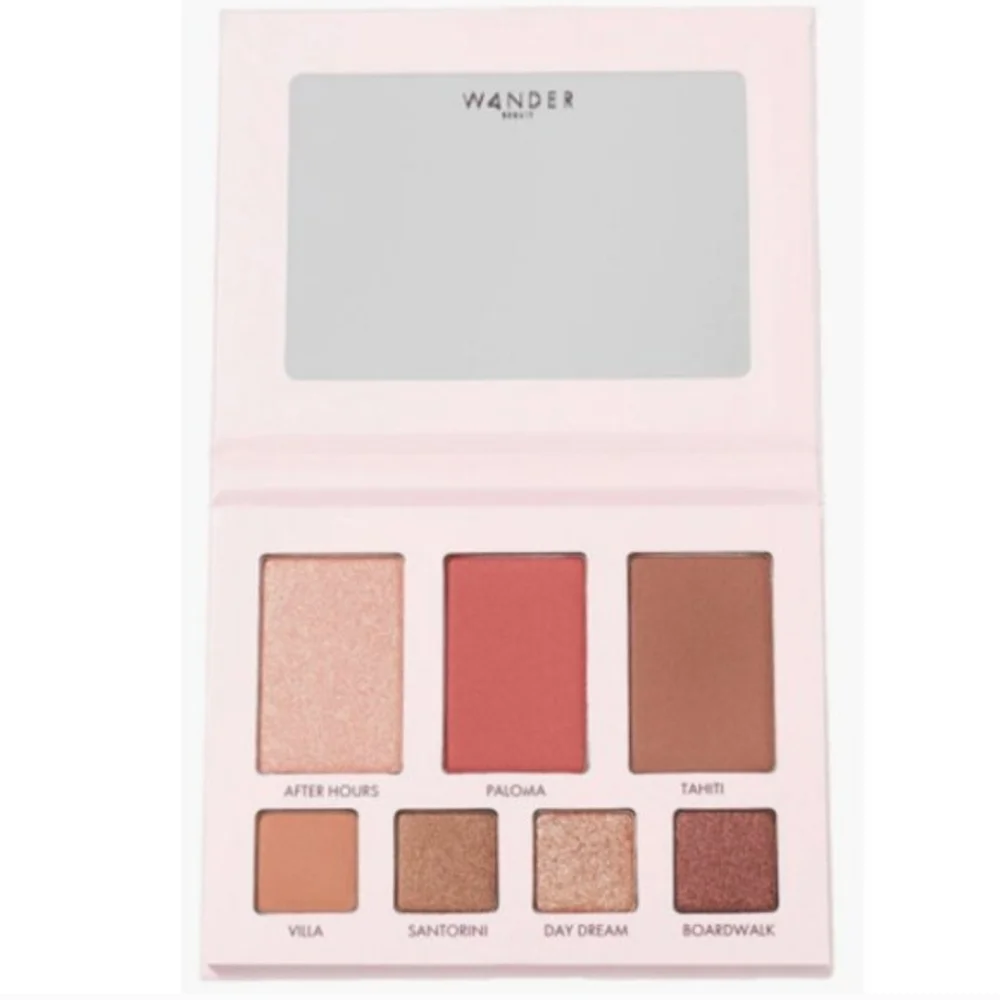 🌺Wander Beauty Island Hop Getaway Eye & Face Palette Blush Bronzer Eyeshadow